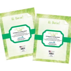 Clearance Lime Tie-Dye Computer Paper Pack, 100 Sheets/Set (4339) Classroom Paper