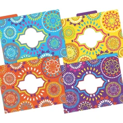 Barker Creek Moroccan Letter-Size File Folders, Multi-Design Set, 36/Set (BC3933) Discount