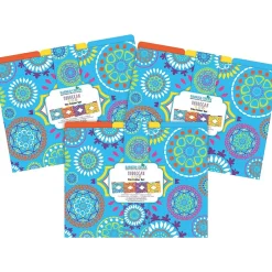 Barker Creek Moroccan Letter-Size File Folders, Multi-Design Set, 36/Set (BC3933) Discount