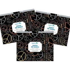 Barker Creek Peace Letter-Size File Folders, 36/Set (BC3928) Discount