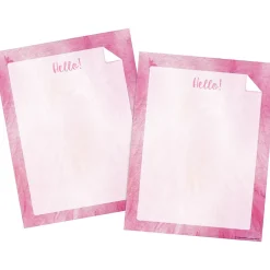 Discount Pink Tie-Dye Computer Paper Pack, 100 Sheets/Set (4340) Classroom Paper