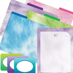 Barker Creek Purple Ombré File Folder, 1/3-Cut Tab, Letter Size, Assorted, 107/Set (154) Hot