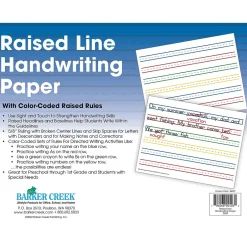 Best Raised Line Handwriting Paper, 100 Sheets/Set (5503-02) Classroom Paper