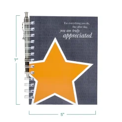 Baudville ® Hardcover Journal W/ Pen, You Are Truly Appreciated Best