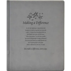 Baudville Padfolio, Gray (1390495STF31)