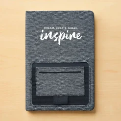 Baudville Sustainably Smart Hardcover Journal, 5" x 8", 80 Pages, 2/Pack (1393447P231) Best