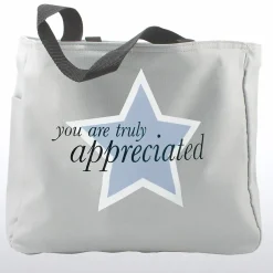 Baudville ® Tote Bag With Journal And Pen, You Are Truly Appreciated