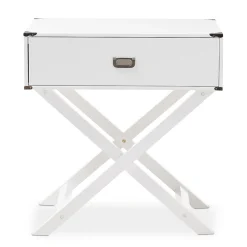 Online Curtice 28" High Nightstand, White (2633-7629-STPL) Storage Cabinets