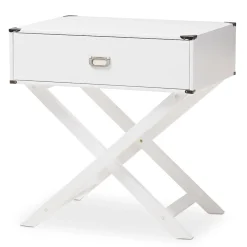 Online Curtice 28" High Nightstand, White (2633-7629-STPL) Storage Cabinets