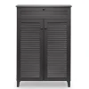 Outlet Harding 30.75'' W x 14.63'' D Storage Cabinet, Dark Brown (5306-STPL) Storage Cabinets