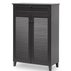 Outlet Harding 30.75'' W x 14.63'' D Storage Cabinet, Dark Brown (5306-STPL) Storage Cabinets
