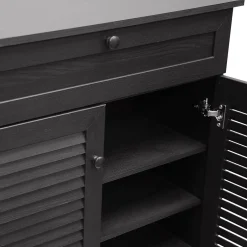 Outlet Harding 30.75'' W x 14.63'' D Storage Cabinet, Dark Brown (5306-STPL) Storage Cabinets