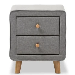 Jonesy 23" High Nightstand, Gray (2633-7288-STPL) Storage Cabinets