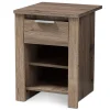 Sale Laverne 21.65" High 2-Shelf Nightstand, Oak Brown (146-8295-HiT) Storage Cabinets