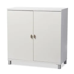 Outlet Marcy 35.1'' W x 15.6'' D Storage Cabinet, White (6470-STPL) Storage Cabinets