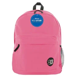 Backpacks<Bazic Classic Laptop Backpack, Large, Fuchsia (BAZ1056)