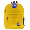 Backpacks<Bazic Classic Laptop Backpack, Medium, Mustard Yellow (BAZ1062)