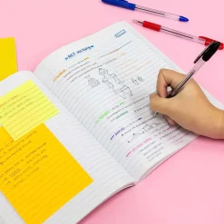 Bazic 1-Subject Composition Notebooks, College Ruled, 100 Sheets, Multicolor, 6/Bundle (BAZ5091-6) New