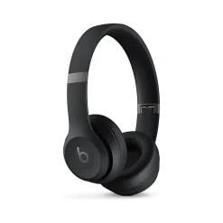 Beats Solo 4 Wireless On-Ear Headphones, Bluetooth, Matte Black (MUW23LL/A)