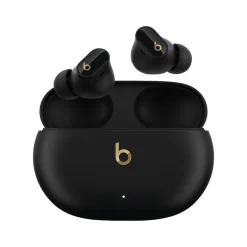 Headphones<Beats Studio Buds + True Wireless Active Noise Canceling Earbuds, Bluetooth, /Gold (MQLH3LL/A) Black