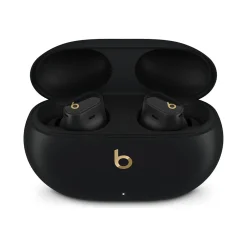 Headphones<Beats Studio Buds + True Wireless Active Noise Canceling Earbuds, Bluetooth, /Gold (MQLH3LL/A) Black