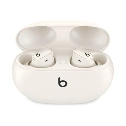 Beats Studio Buds + True Wireless Active Noise Canceling Earbuds, Bluetooth, Ivory (MQLJ3LL/A)