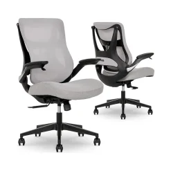 Best ErgoMax Ergonomic Mesh/Fabric Swivel Task Chair, (60078-Gry) Ergonomic Chairs