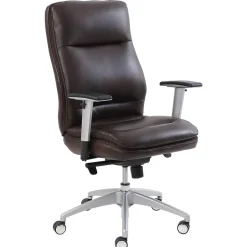 Outlet Platinum Abott Mid-Back Task Chair, Brown (49608BR) Office Chairs