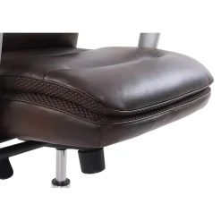 Outlet Platinum Abott Mid-Back Task Chair, Brown (49608BR) Office Chairs