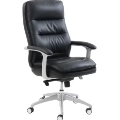 Hot Platinum Sofil Bonded Leather Executive Chair, (49404B) Ergonomic Chairs
