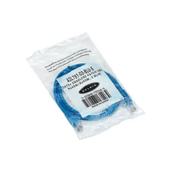 Ethernet Cables<Belkin 3' Snagless CAT-5e, 10/100Base-T Patch Cables, Blue