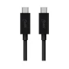 Usb Cables<Belkin 3.3' USB C Male/C Male Cable, Black (F2CU052BT1M-BLK)