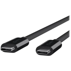 Usb Cables<Belkin 3.3' USB C Male/C Male Cable, Black (F2CU052BT1M-BLK)