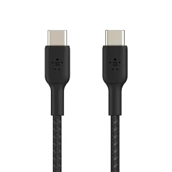 Power Cables<Belkin BOOST CHARGE Braided USB-C to USB-C Cable, 1m / 3.3 ft., Black