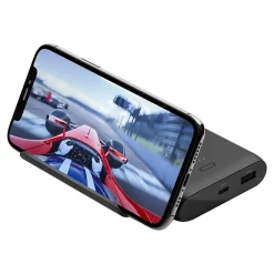 Belkin BOOST CHARGE USB Power Bank with Stand for Most Smartphones, 10000mAh, Black (BPZ002BTBK)