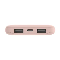 Belkin BOOST CHARGE USB Power Bank, 10000mAh, Rose Gold (BPB011BTRG)