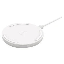 Belkin BOOST CHARGE Wireless Charging Pad for Most Smartphones, White (WIA001TTWH)