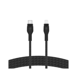 Belkin BOOST↑CHARGE PRO Flex Lightning to USB for iPhone/iPad, Black (CAA011bt2MBK)