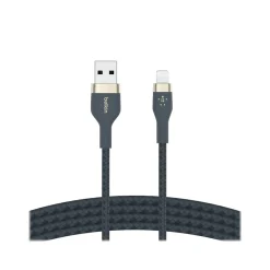 Belkin BOOST↑CHARGE PRO Flex Lightning to USB for iPhone/iPad/iPod Touch, Blue (CAA010bt2MBL)