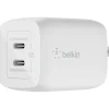 Belkin BoostCharge Pro USB Type-C Wall Charger, White (WCH013dqWH)