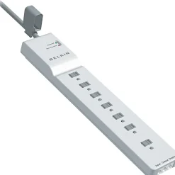 Surge Protectors & Power Strips<Belkin Home Series Surgemaster 7 Outlet Surge Protector, 12' Cord, 2320 Joules (BE107200-12)