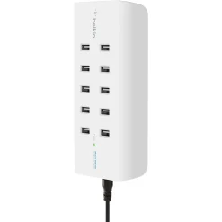 Belkin RockStar USB Charging Station for Most Smartphones, White (B2B139)