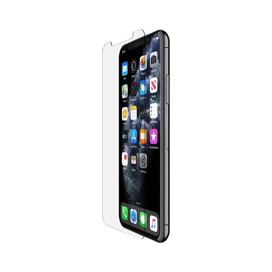 Cell Phone Screen Protectors<Belkin SCREENFORCE Protector for iPhone 11 Pro (F8W946zz)