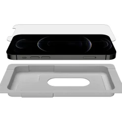 Belkin ScreenForce Tempered Glass Treated Screen Protector for iPhone 12/12 Pro (OVA021zz)