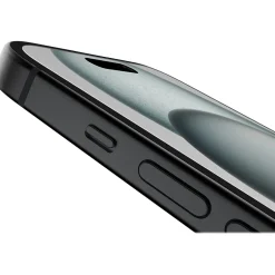 Cell Phone Screen Protectors<Belkin ScreenForce TemperedGlass Screen Protector for iPhone 15 (OVA135zz)
