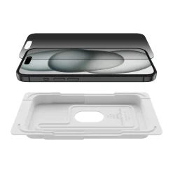 Belkin ScreenForce Tempered Glass Protector for iPhone 15 (OVA147zz)