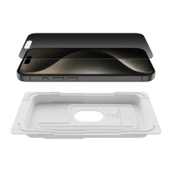 Belkin ScreenForce Tempered Glass Protector for iPhone 15 Pro (OVA149zz)