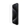 Cell Phone Screen Protectors<Belkin ScreenForce UltraGlass 2 Tempered Glass Screen Protector for iPhone 15 Pro Max (OVA134zz)