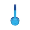 Headphones<Belkin SoundForm Wireless On-Ear Headphones, Bluetooth, Blue (AUD001BTBL)