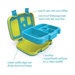 Lunch Boxes & Bags<bentgo Kids Brights Lunch Box, Citrus Yellow, 19 oz. (BGOBRTS-C)